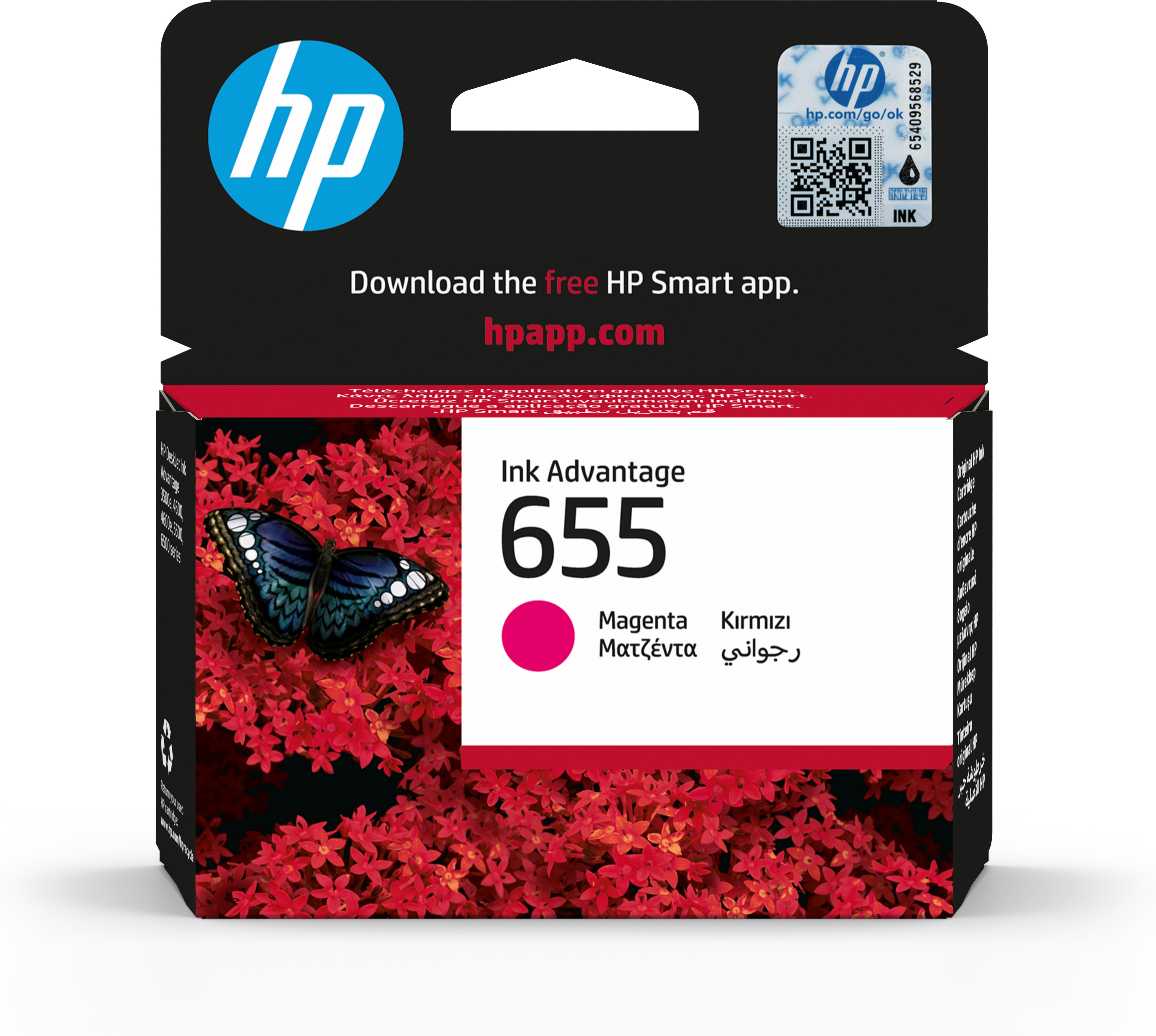 HP 655 - Magenta - original - Tintenpatrone -