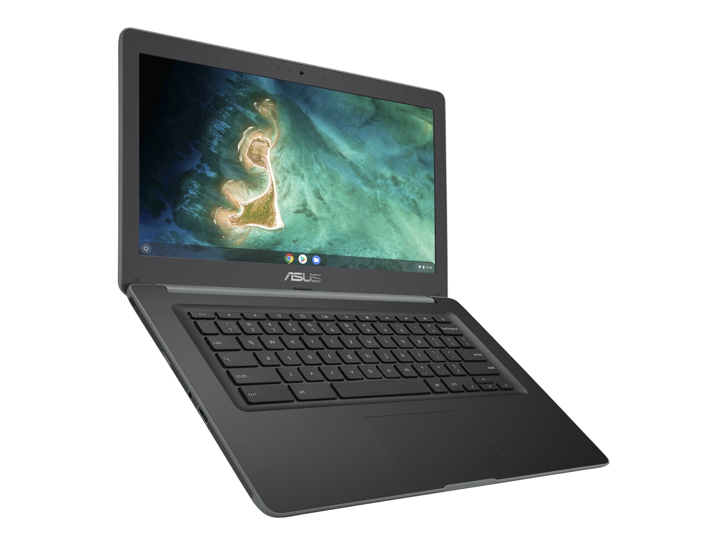 ASUS Chromebook C403NA FQ0045 - Intel Celeron N3350 / 1.1 GHz - Chrome OS - HD Graphics 500 - 4 GB RAM - 32 GB eMMC - 35.6 cm (14")