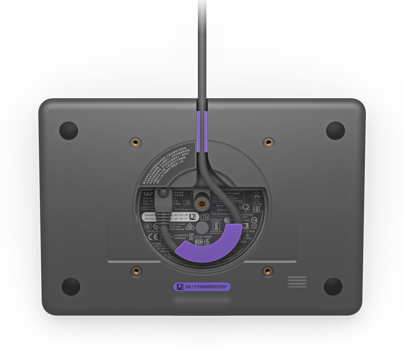Logitech Kit für Videokonferenzen (Logitech Rally Bar, Logitech Tap IP)