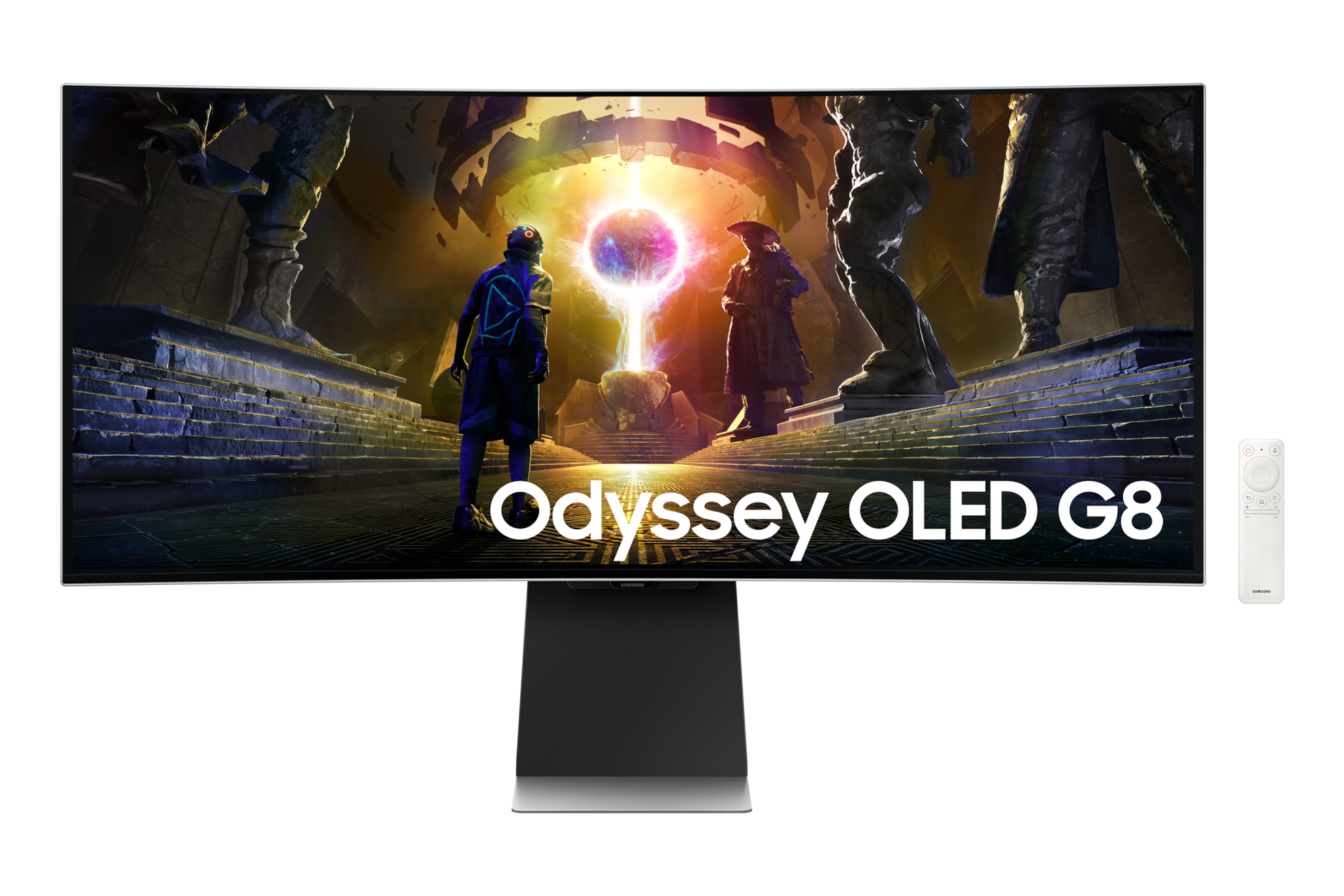 Samsung Odyssey OLED G8 S34DG850SU - G85SD Series - OLED-Monitor - Smart - Gaming - gebogen - 86.4 cm (34")