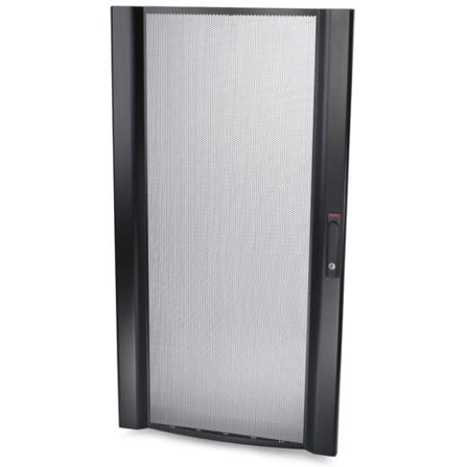 APC Rack-Tür - Vorderseite - Schwarz - 24U