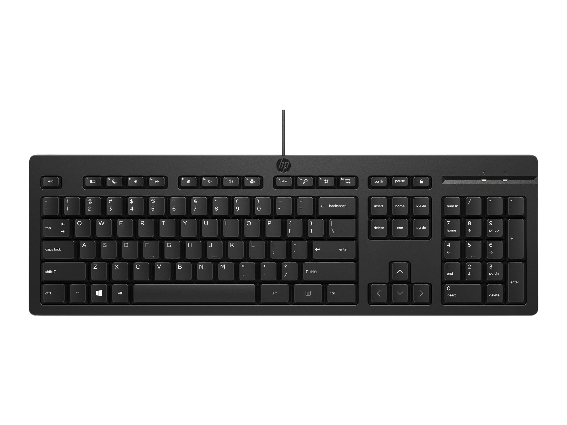 HP 125 G2 - Tastatur - full size - USB - Ungarisch