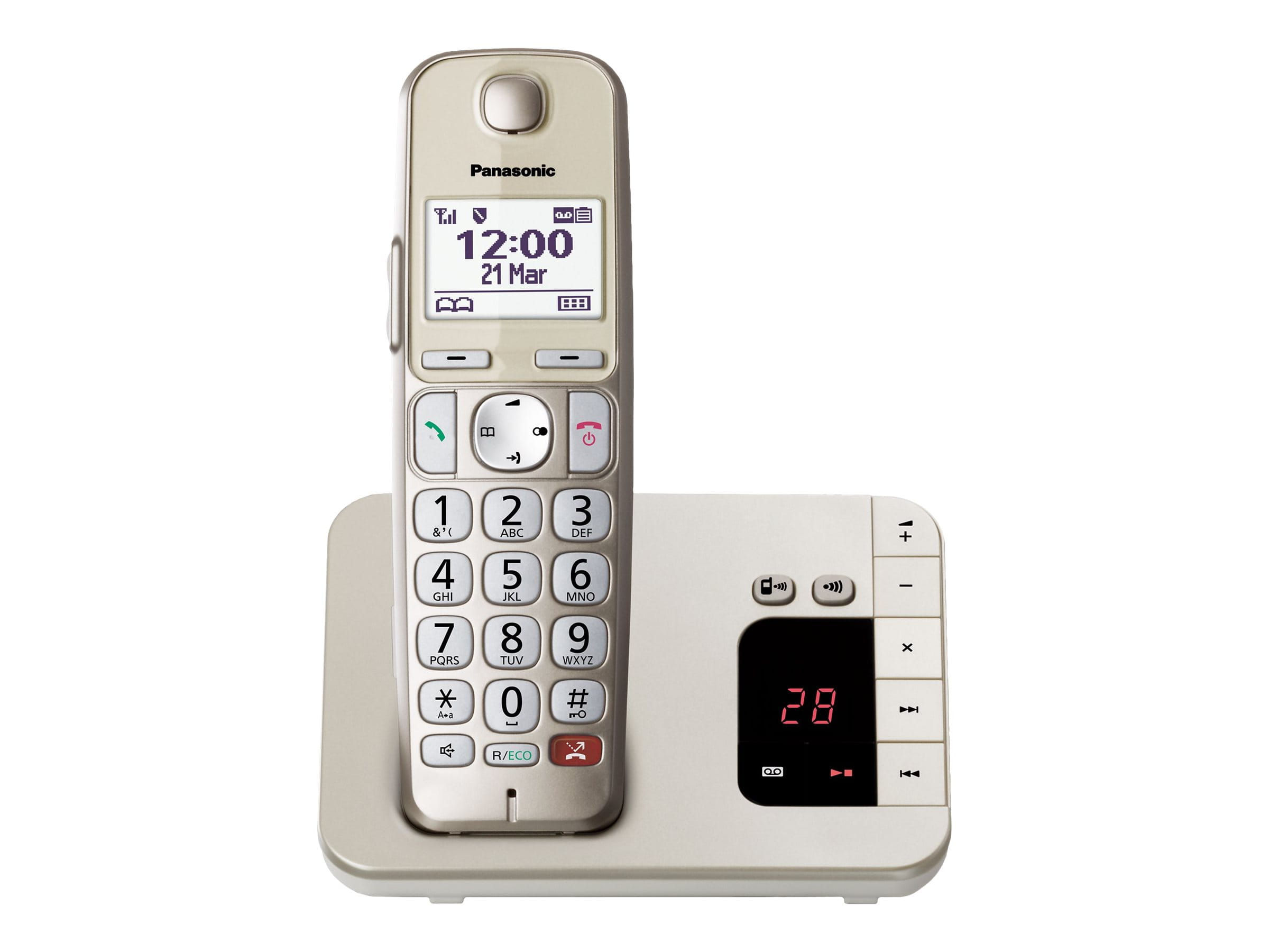 Panasonic KX-TGE260 - Schnurlostelefon - Anrufbeantworter