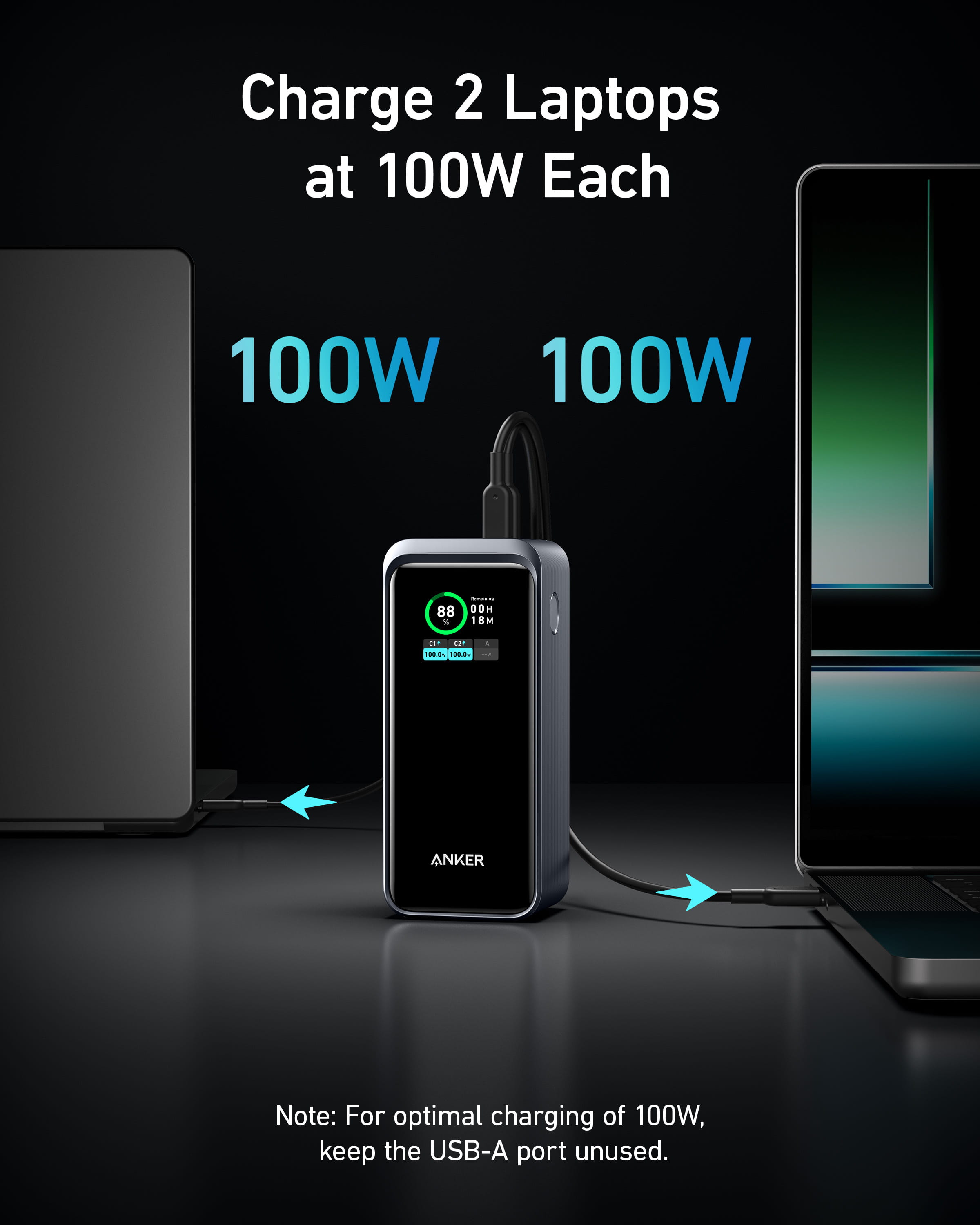 ANKER Prime - Powerbank - 5 / 9 / 10 / 12 / 15