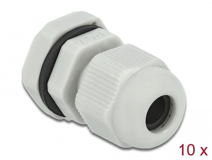 Delock PG7 - Kabelverschraubung - Grau (Packung