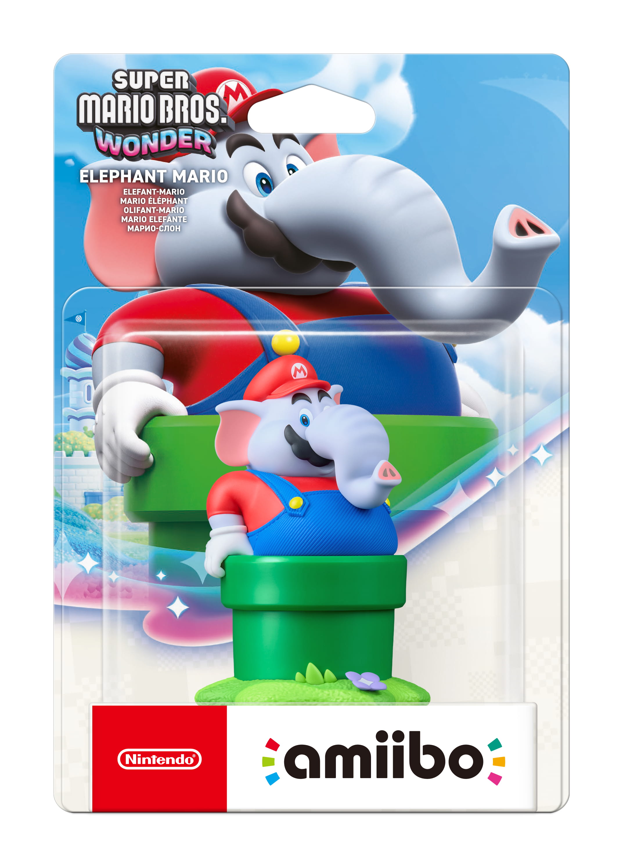 Nintendo Amibo Elephant Mario, Interaktive Spielfigur, Nintendo Switch 2, Amiibo, Mehrfarbig, Nintendo, Sichtverpackung