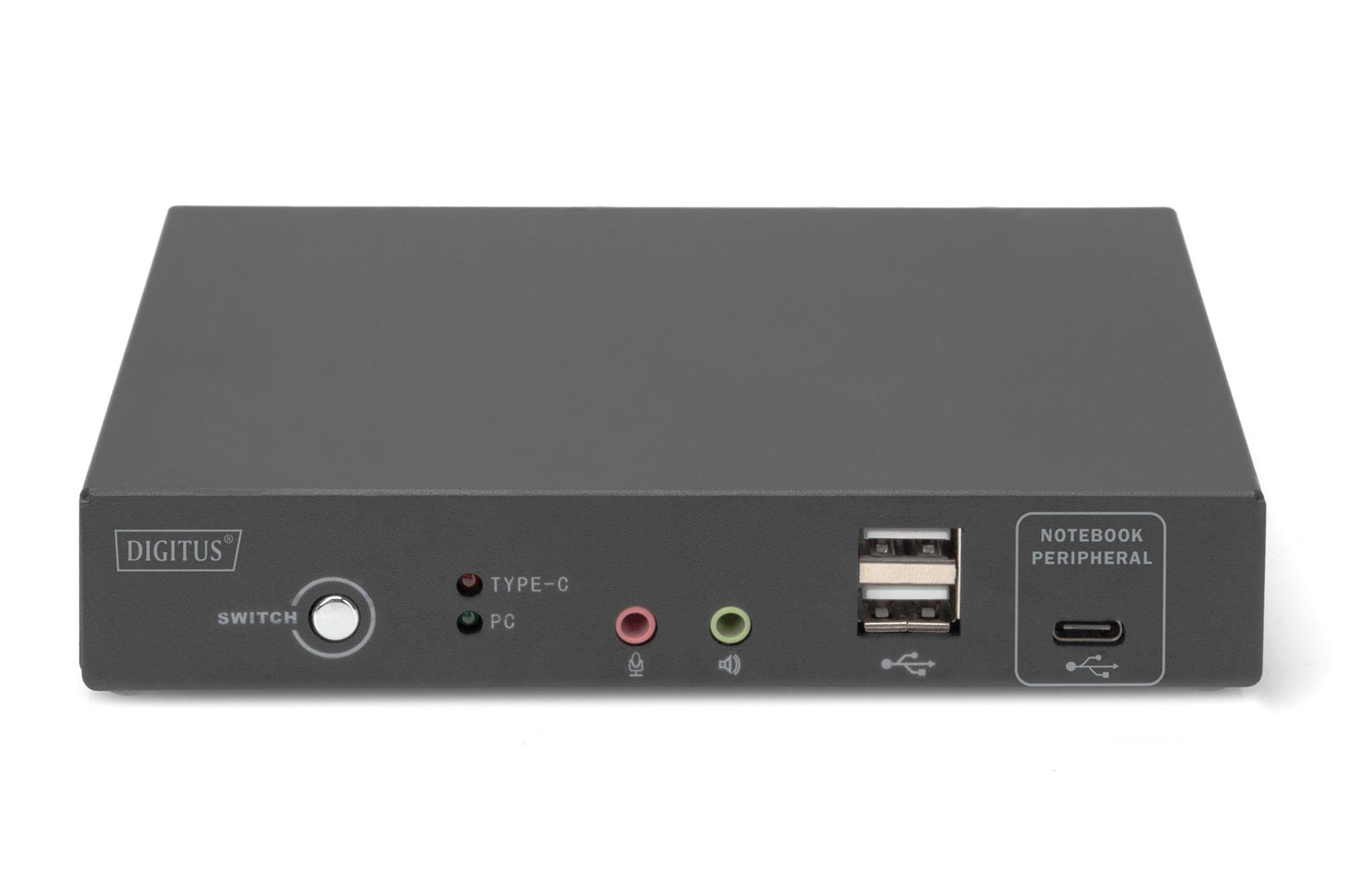 DIGITUS DS-12901 - KVM-/Audio-/USB-Switch - 4K