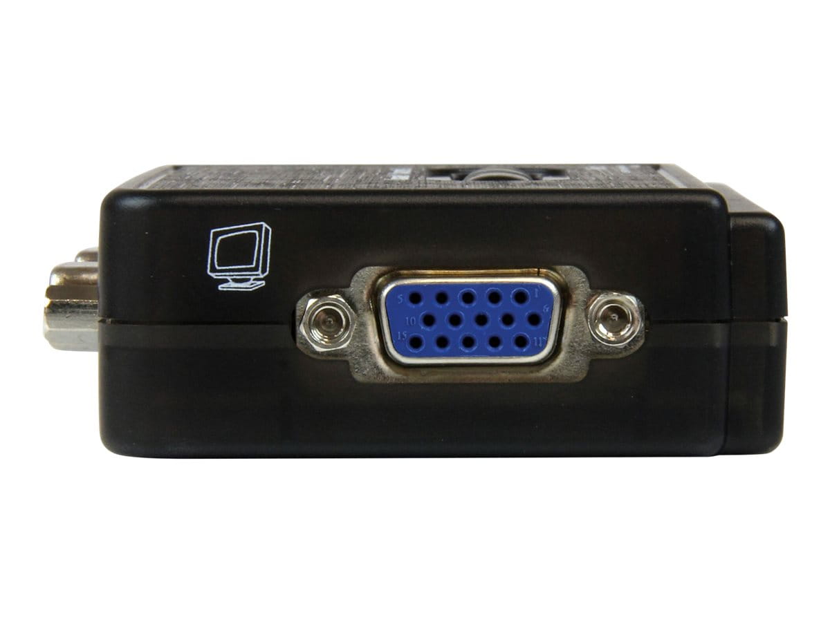 StarTech.com 2 Port USB KVM Switch Kit mit Audio