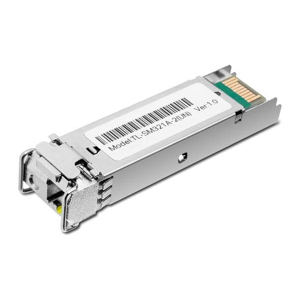 TP-LINK 1000Base-BX WDM Bidirektionales SFP-Modul, Faseroptik, 1250 Mbit/s, SFP, LC (UPC), 9/125 µm, BX