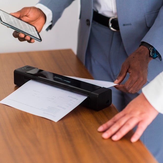 IRIS IRIScan Anywhere 6 Wifi Duplex - Dokumentenscanner - Contact Image Sensor (CIS)