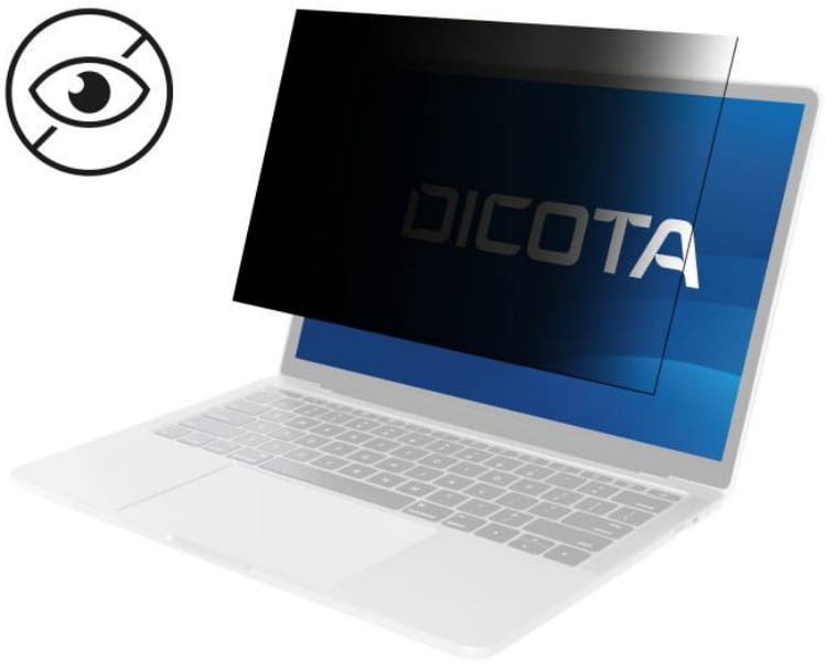 Dicota D50018-2MG, 39,6 cm (15.6"), Laptop, Rahmenloser Blickschutzfilter, Privatsphäre, 21 g