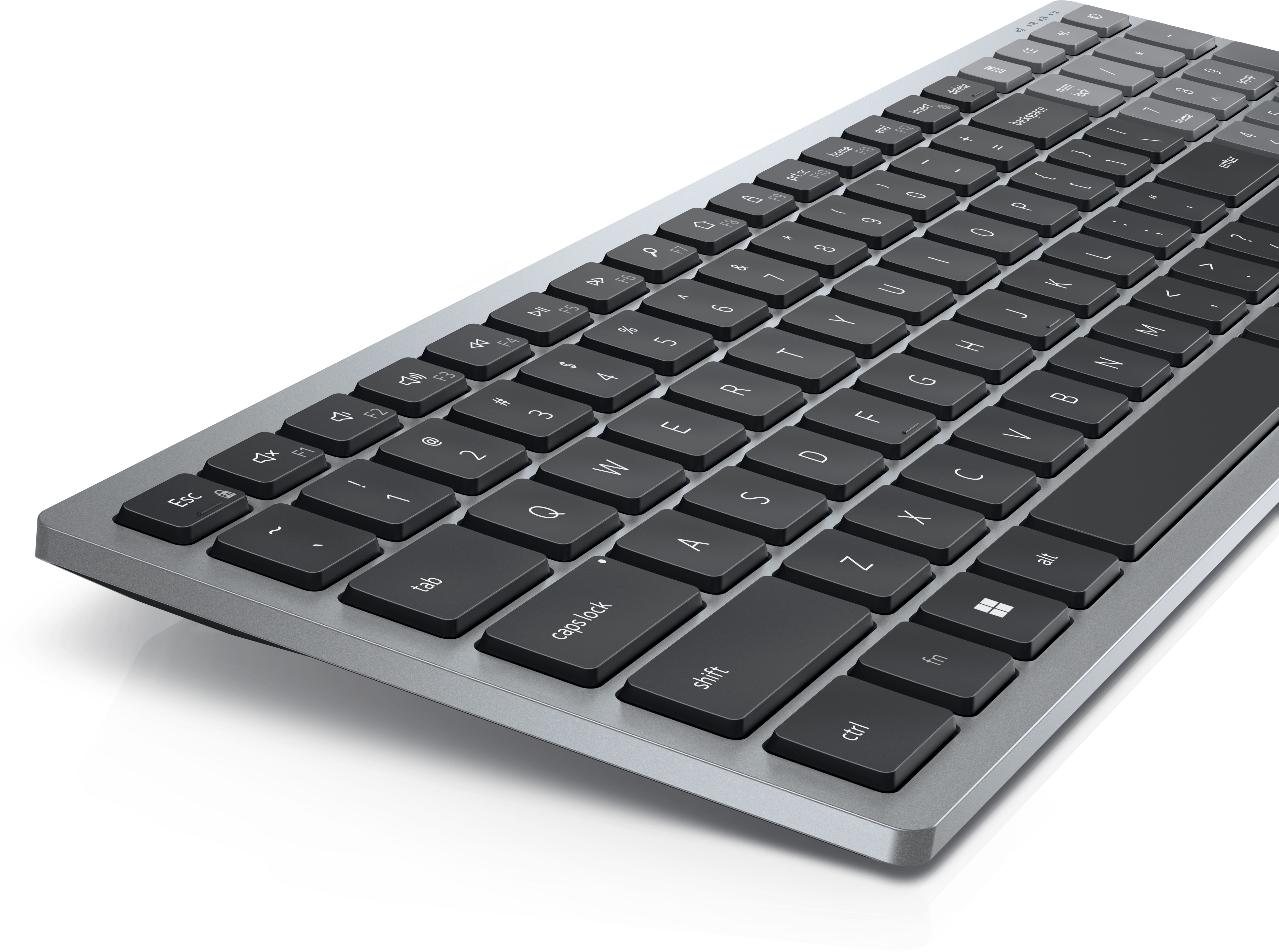Dell KB740 - Tastatur - kompakt, mehrere Geräte