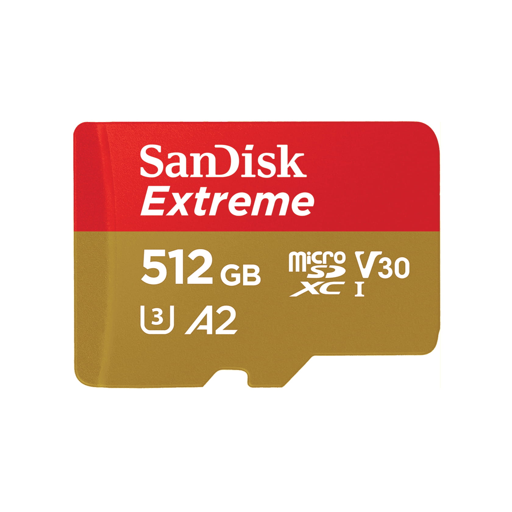 SanDisk Extreme - Flash-Speicherkarte (microSDXC-an-SD-Adapter