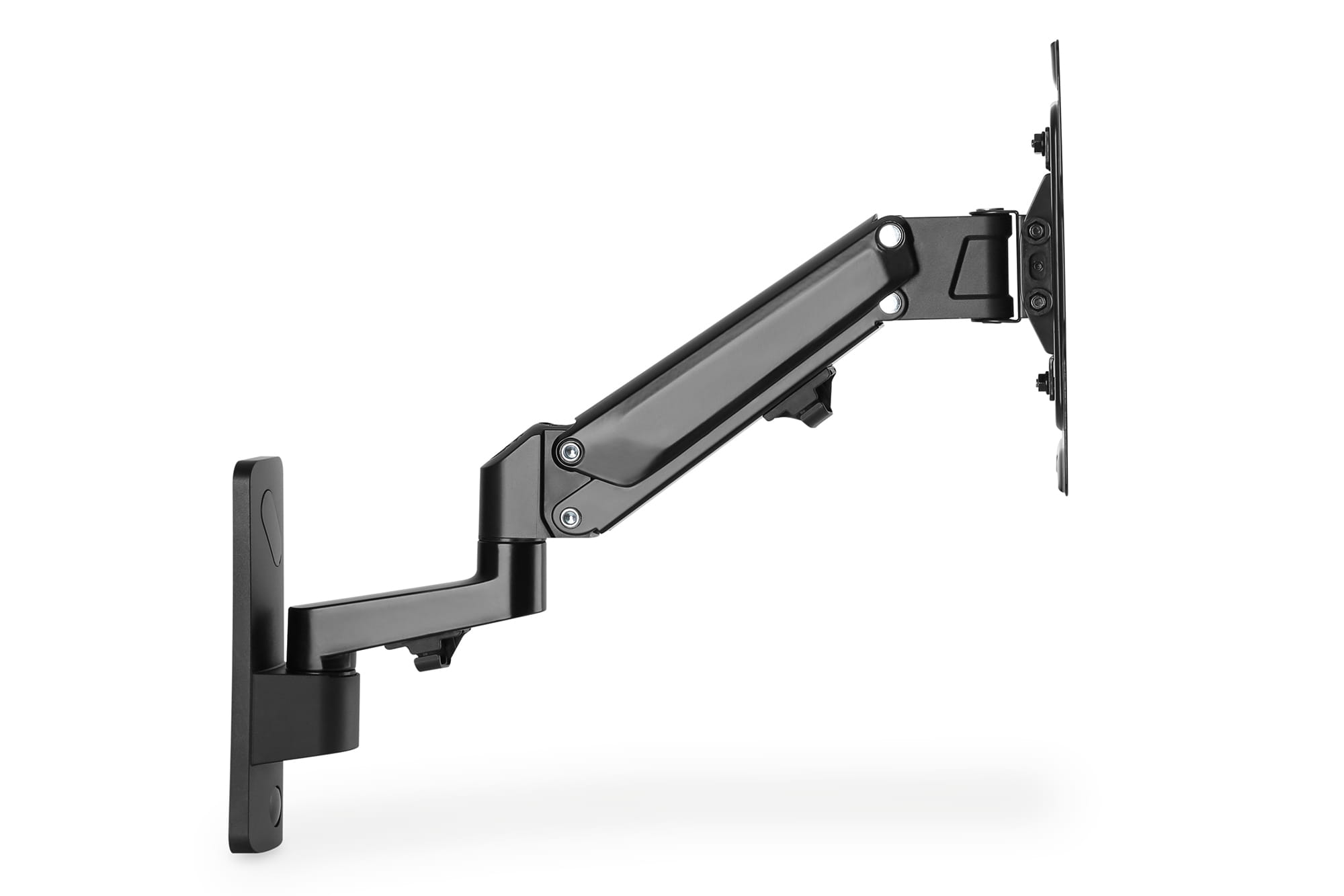 DIGITUS Universelle Monitor-Wandhalterung mit Gasdruckfeder und Schwenkarm