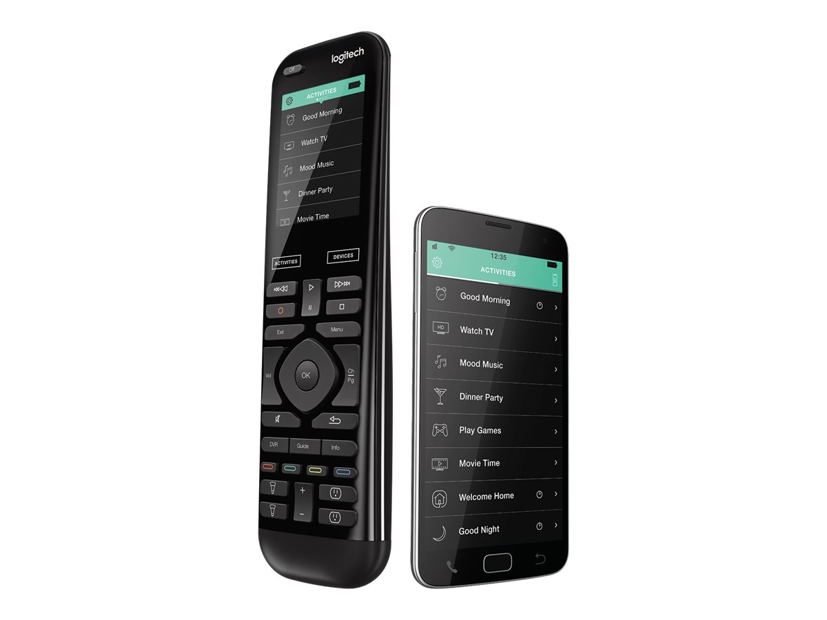 Logitech Harmony Elite - Universalfernbedienung - Anzeige - LCD - 6.1 cm (2.4")