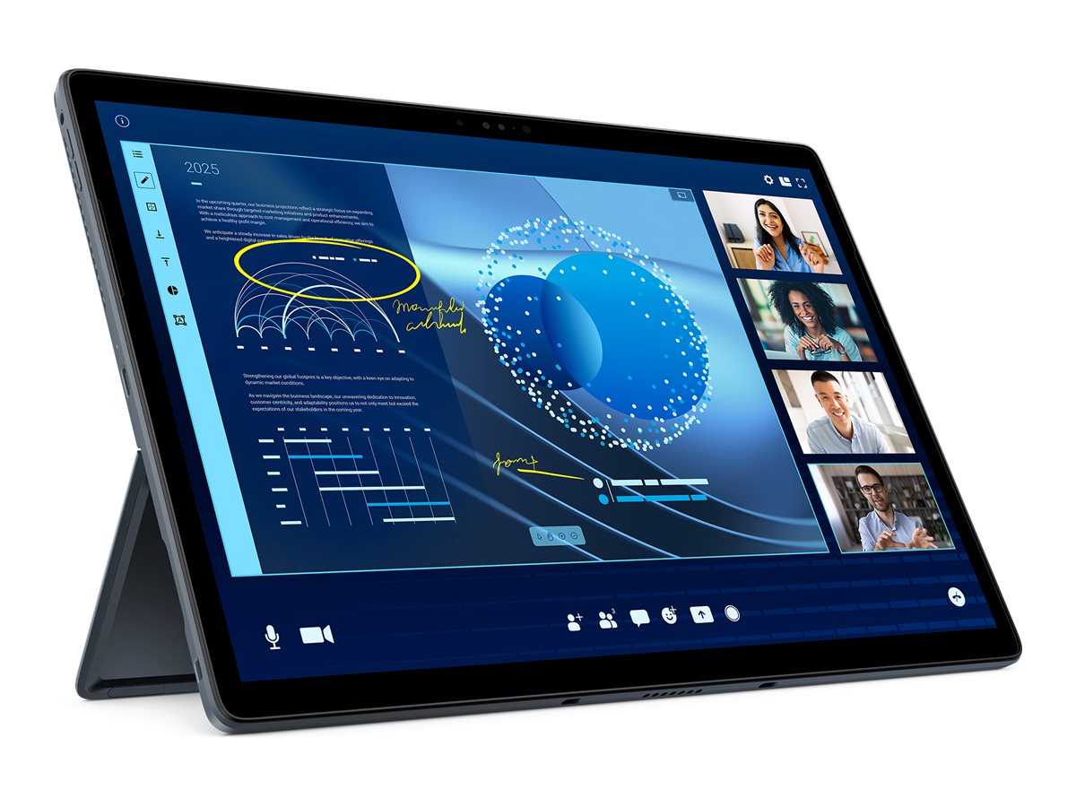 Dell Latitude 7350 Detachable - Tablet - mit abnehmbarer Tastatur - Intel Core Ultra 7 164U / 1.1 GHz - Evo - Win 11 Pro - Intel Graphics - 16 GB RAM - 512 GB SSD NVMe, TLC, Class 35 - 32.917 cm (12.96")