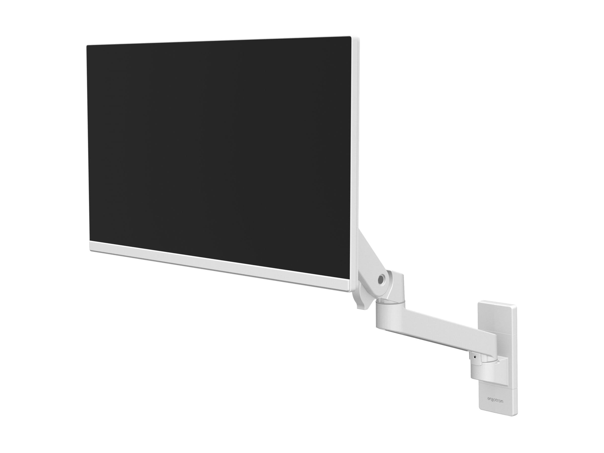 Ergotron LX Pro - Befestigungskit (Monitorarm) - für LCD-Display - Aluminium - weiß - Bildschirmgröße: bis zu 86,4 cm (bis zu 34 Zoll)