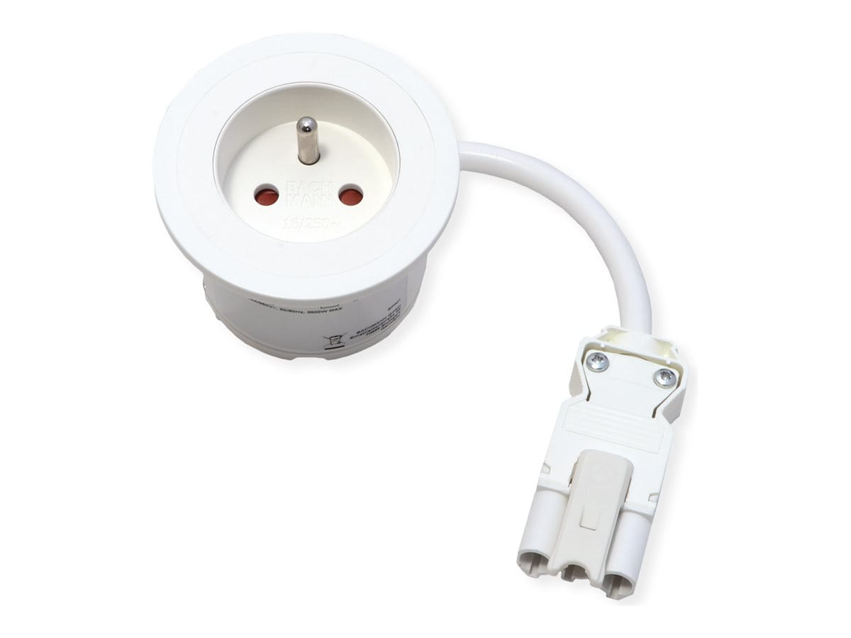 Bachmann PIX - Steckdose - mit dekorativem Ring