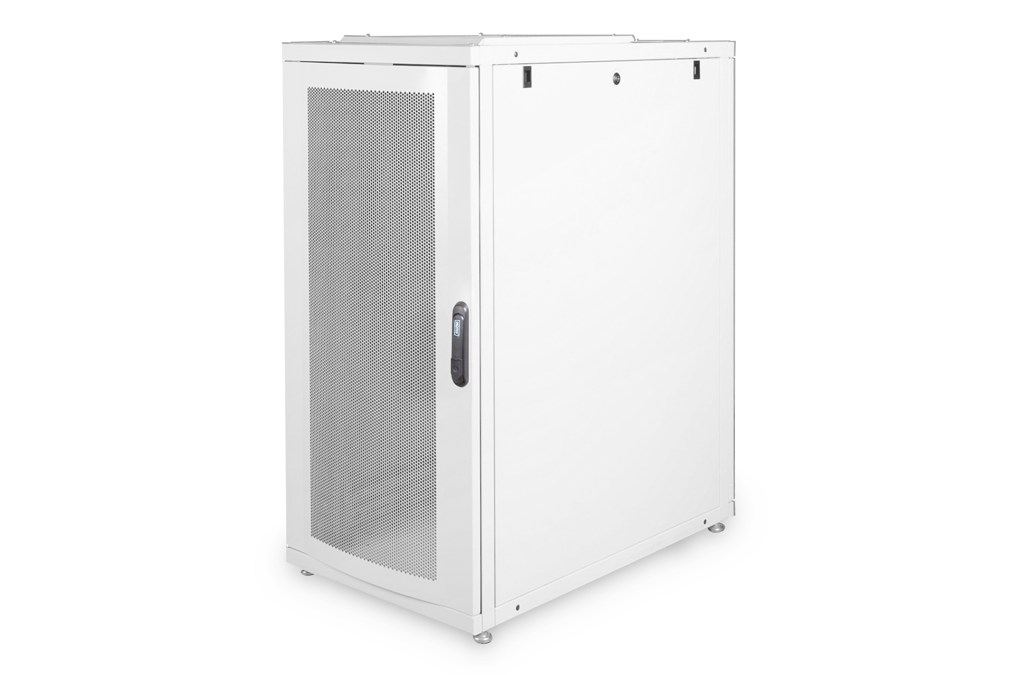 DIGITUS Schrank Netzwerkschrank - Hellgrau, RAL 7035 - 26U - 48.3 cm (19")