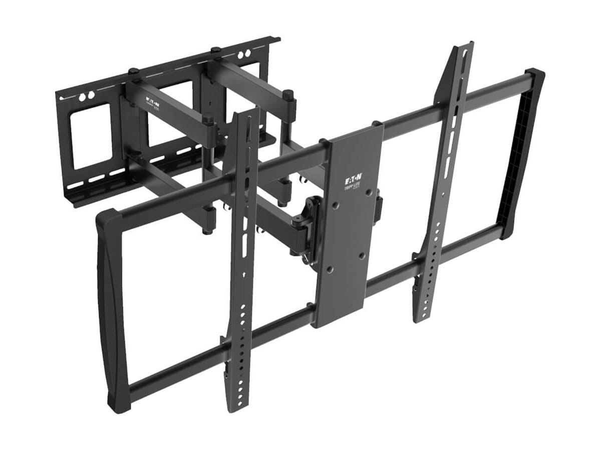 Tripp Eaton Tripp Lite Series Display TV Wall Monitor Mount Swivel/Tilt 60" to 100" TVs / EA / Flat-Screens - Klammer - für LCD-Display - Stahl - Schwarz - Bildschirmgröße: 152.4-254 cm (60"-100")