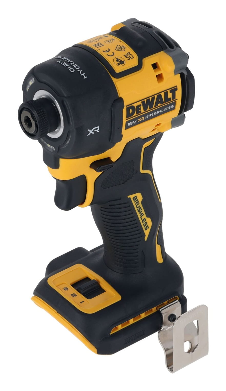 DEWALT DCF870NT-XJ, Schlagschrauber, Gebürstet, Schwarz, Gelb, 1/4", 3000 RPM, 56 Nm
