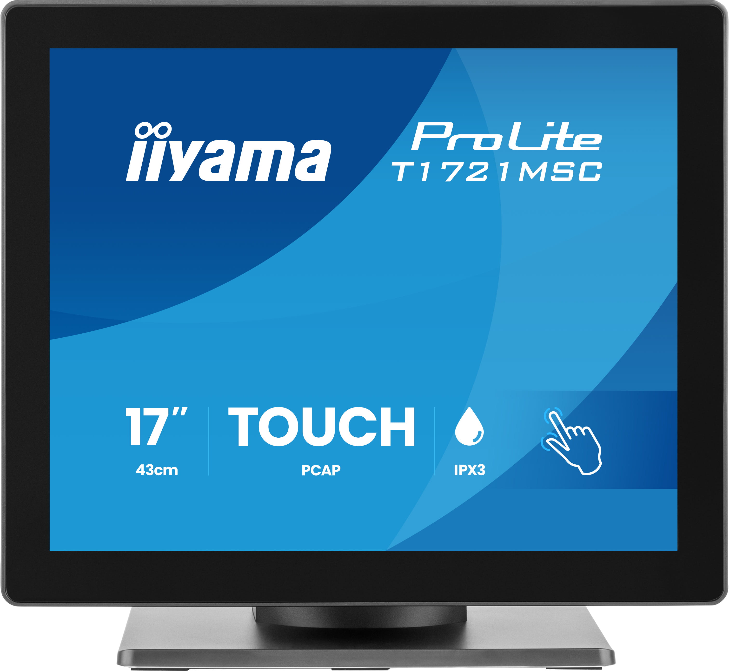 Iiyama ProLite T1721MSC-B3 - LED-Monitor - 43 cm (17")
