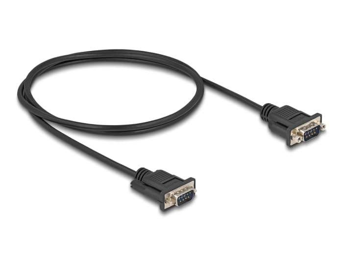 Delock Kabel seriell - DB-9 (M) zu DB-9 (M)