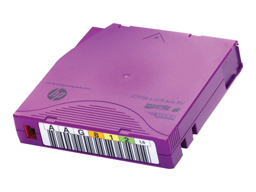HPE Ultrium Non-Custom Labeled Data Cartridge