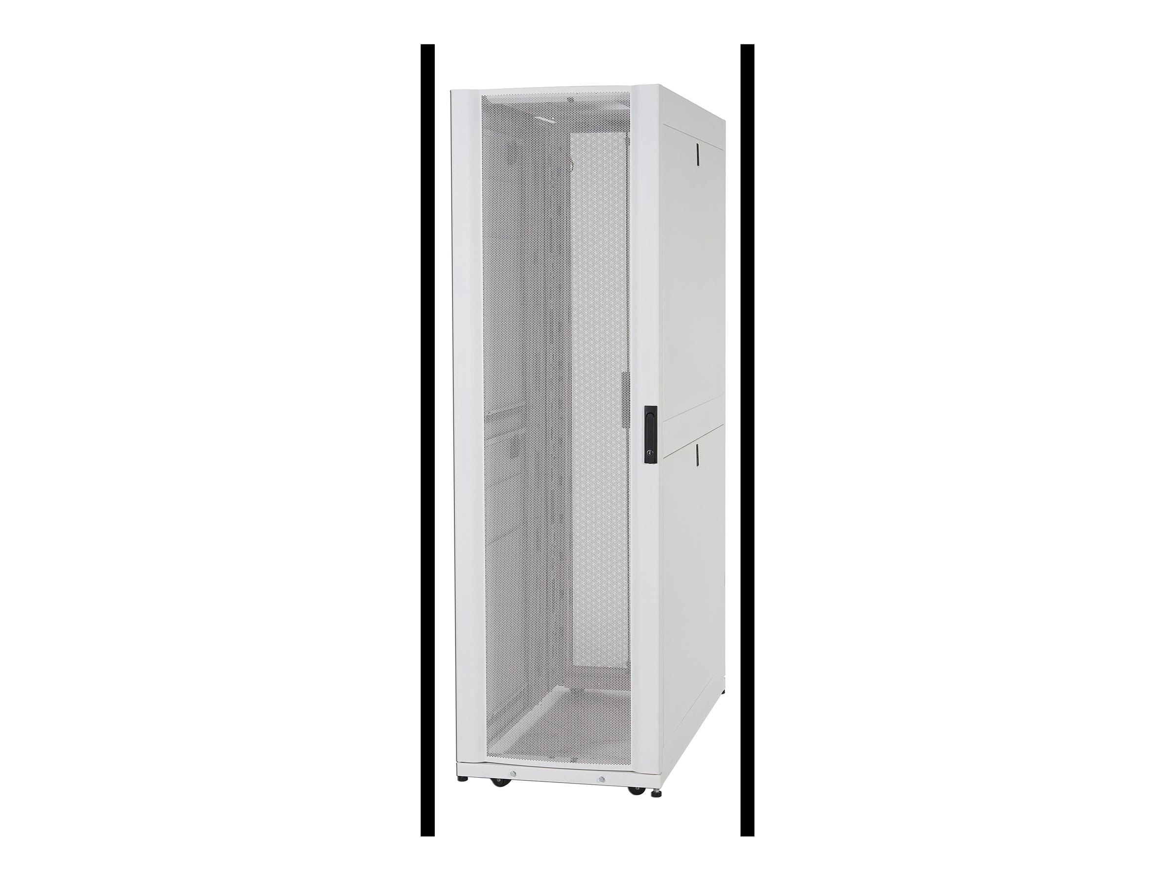 APC NetShelter SX Deep Enclosure with Sides - Schrank Netzwerkschrank - weiß - 42HE - 48.3 cm (19")