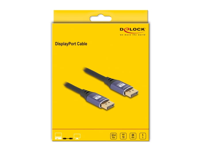 Delock DisplayPort-Kabel - DisplayPort (M)