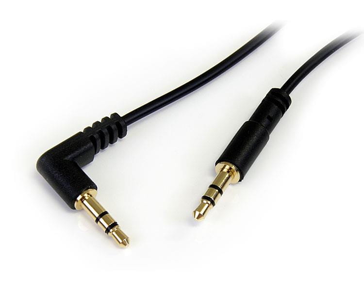 StarTech.com 30cm 3,5mm Klinke Audiokabel rechts gewinkelt