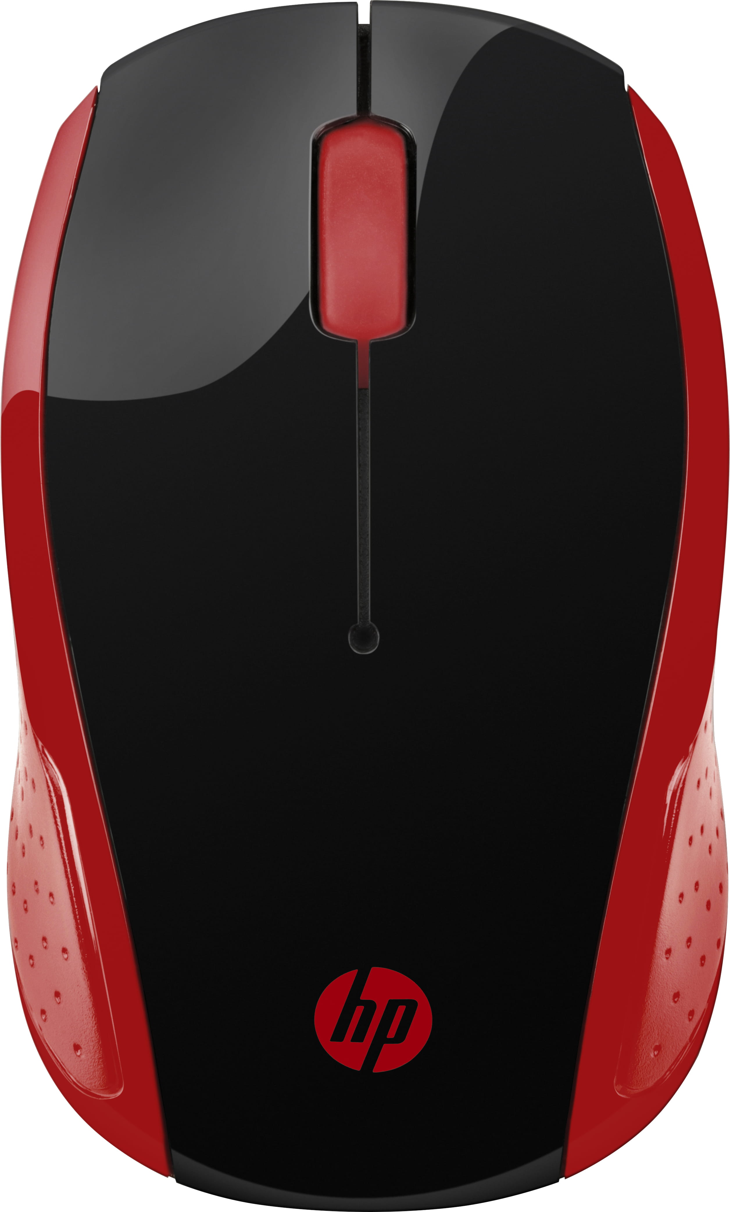 HP 200 - Maus - rechts- und linkshändig - optisch - kabellos - 2.4 GHz - kabelloser Empfänger (USB)