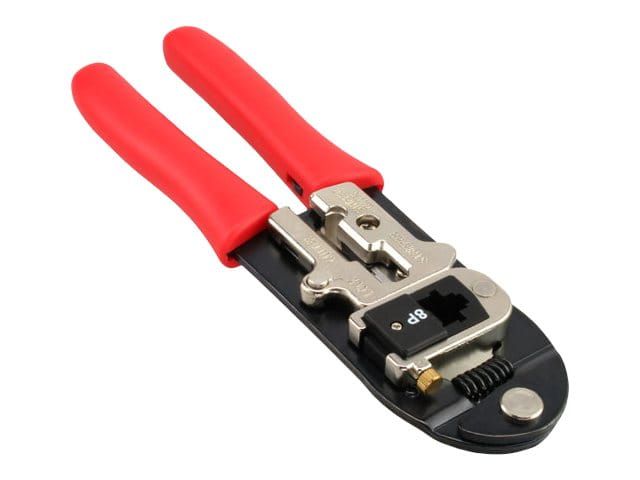 InLine Crimpzange - Profi - für RJ45 Stecker - Module austauschbar
