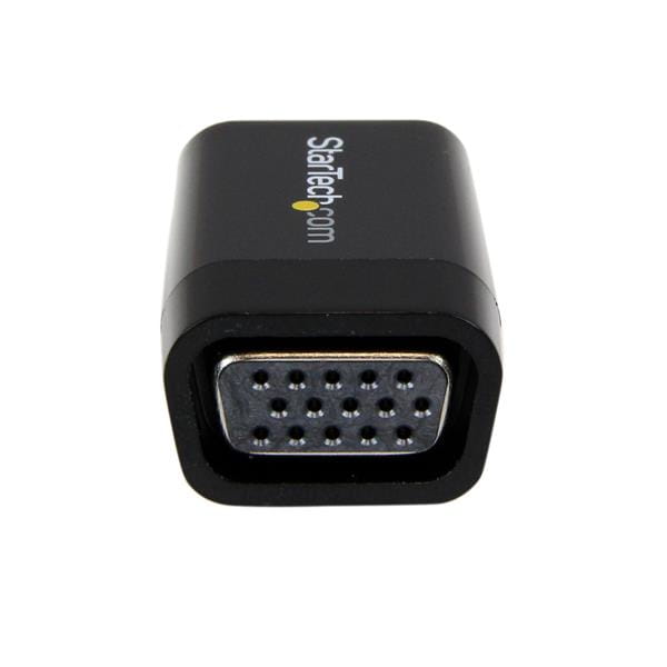 StarTech.com Kompakter HDMI auf VGA Adapter/ Konverter ideal für Chromebooks Ultrabooks & Laptops- HDMI zu VGA HD15 Wandler - 1920x1200 - Videoadapter - HDMI männlich zu HD-15 (VGA)