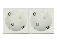 Delock Easy 45 - Steckdose - 2P - Typ F - mit