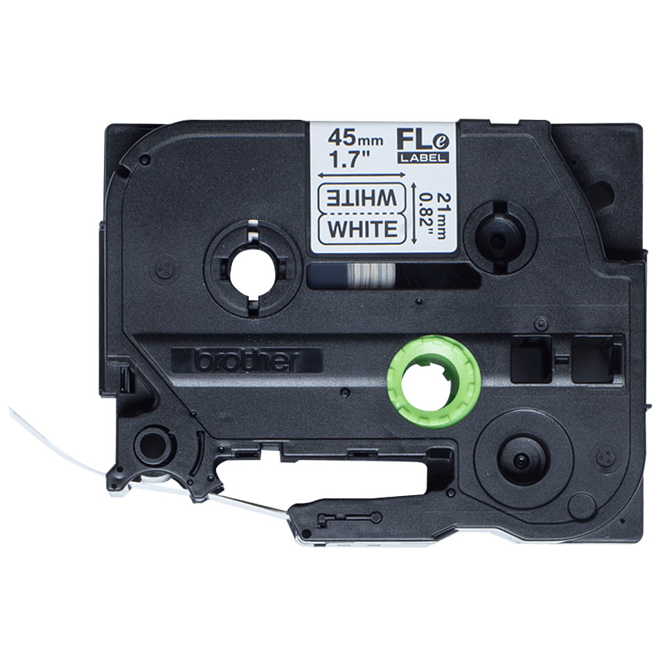 Brother FLe 2511 - Polyester - Schwarz auf Weiß - 21 x 45 mm 72 Etikett(en) (1 Rolle(n)