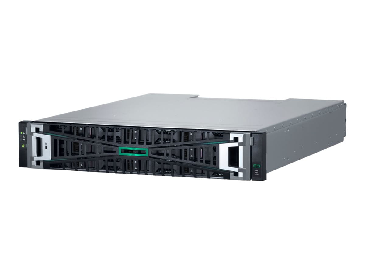 HPE Modular Smart Array 2070 10/25GbE iSCSI LFF Storage - 7th Generation - Festplatten-Array - 0 TB - 12 Schächte (SAS-3)