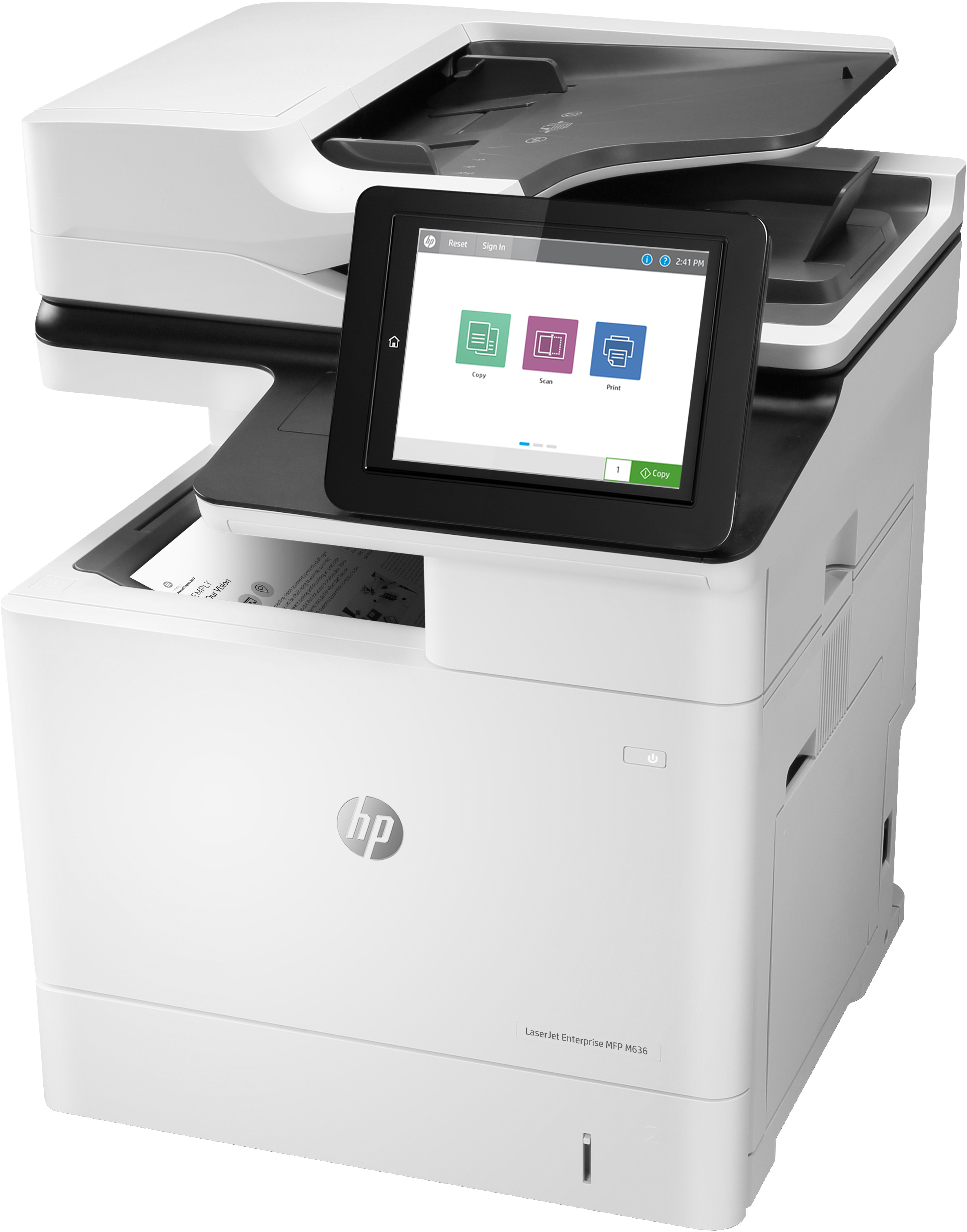 HP LaserJet Enterprise MFP M636fh - Multifunktionsdrucker - s/w - Laser - 216 x 864 mm (Original)