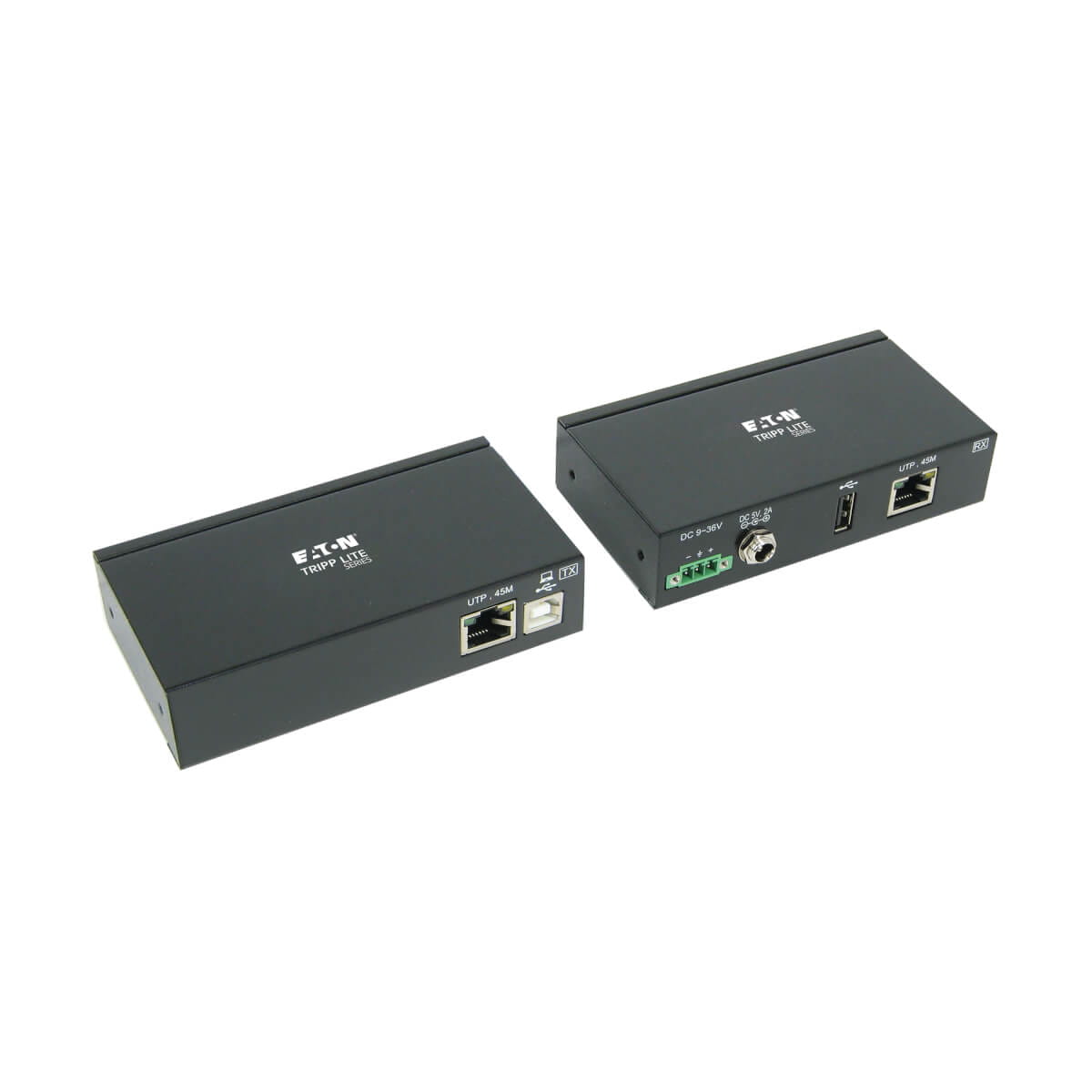 Tripp Eaton Tripp Lite Series USB over Cat5/6 Extender Kit 1-Port Industrial with ESD Protection