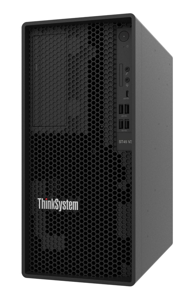 Lenovo ThinkSystem ST45 V3 7DH5 - Server - Tower - 1-Weg - 1 x EPYC 4344P / 3.8 GHz - RAM 16 GB - nicht Hot-Swap-fähig 8.9 cm (3.5")
