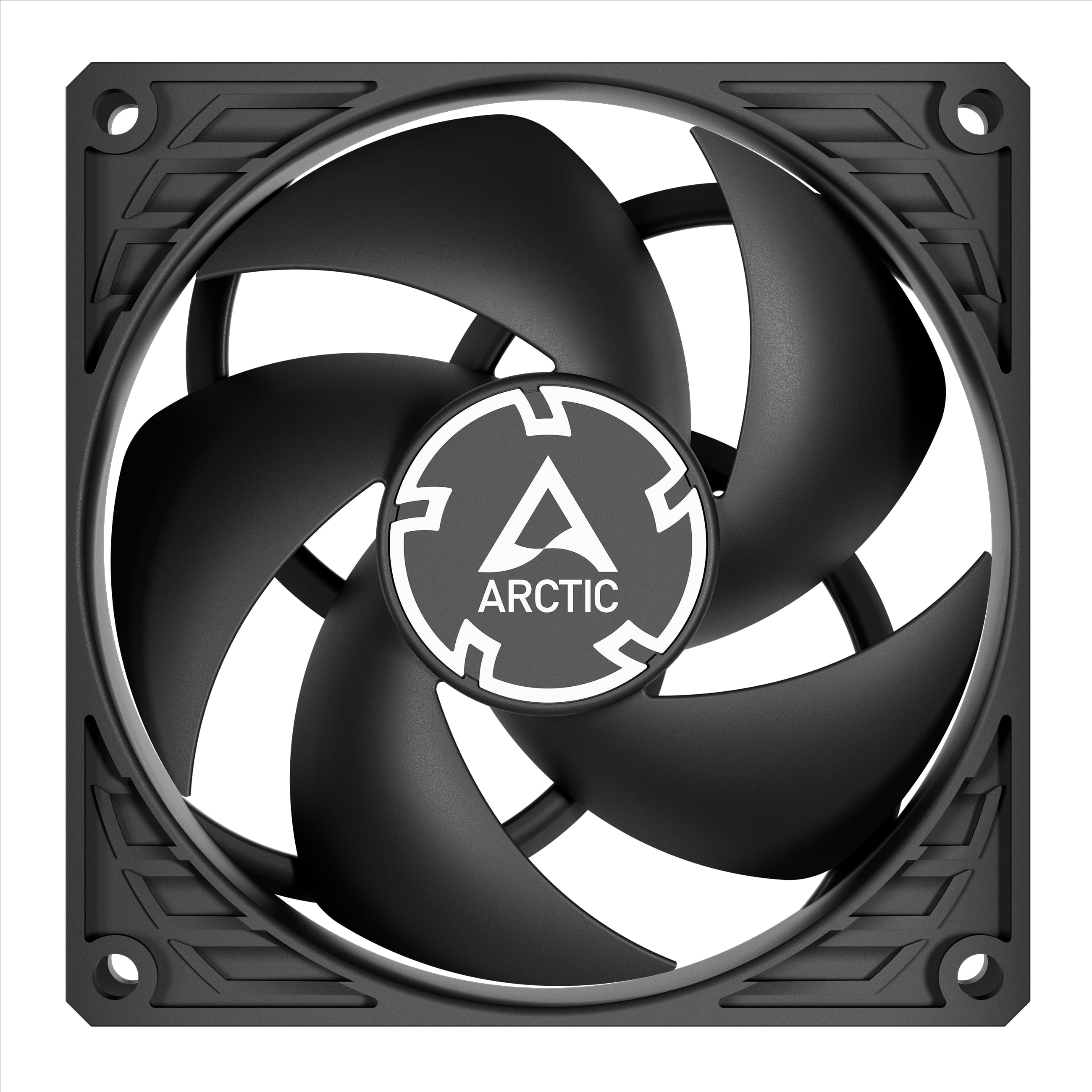Arctic P9 Silent (Black) - 92 mm Low-Noise-Lüfter, Ventilator, 9,2 cm, 40,7 m³/h, Schwarz
