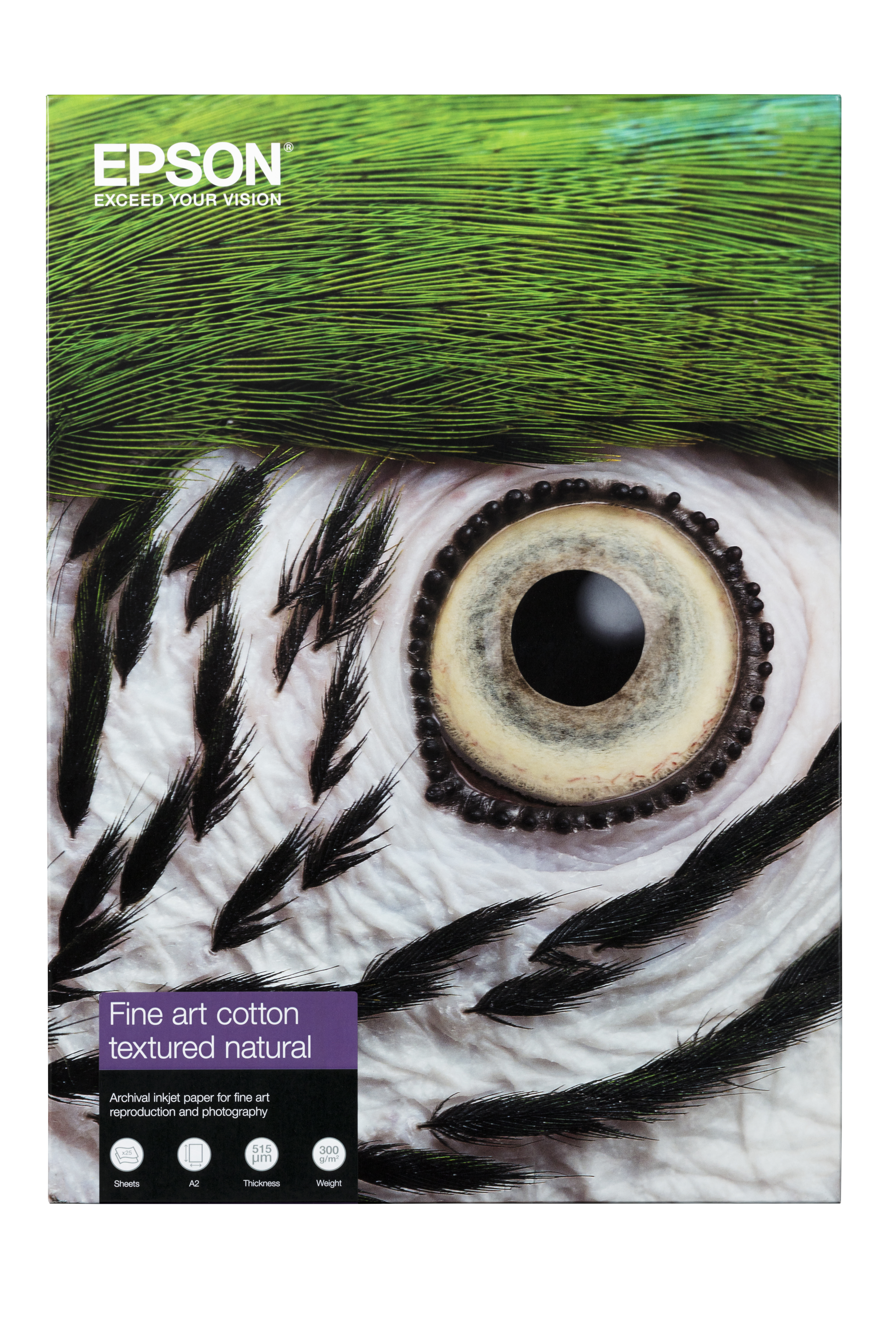 Epson Fine Art - Baumwolle - matt - 515 Mikron - Natürliche Struktur - A2 (420 x 594 mm)