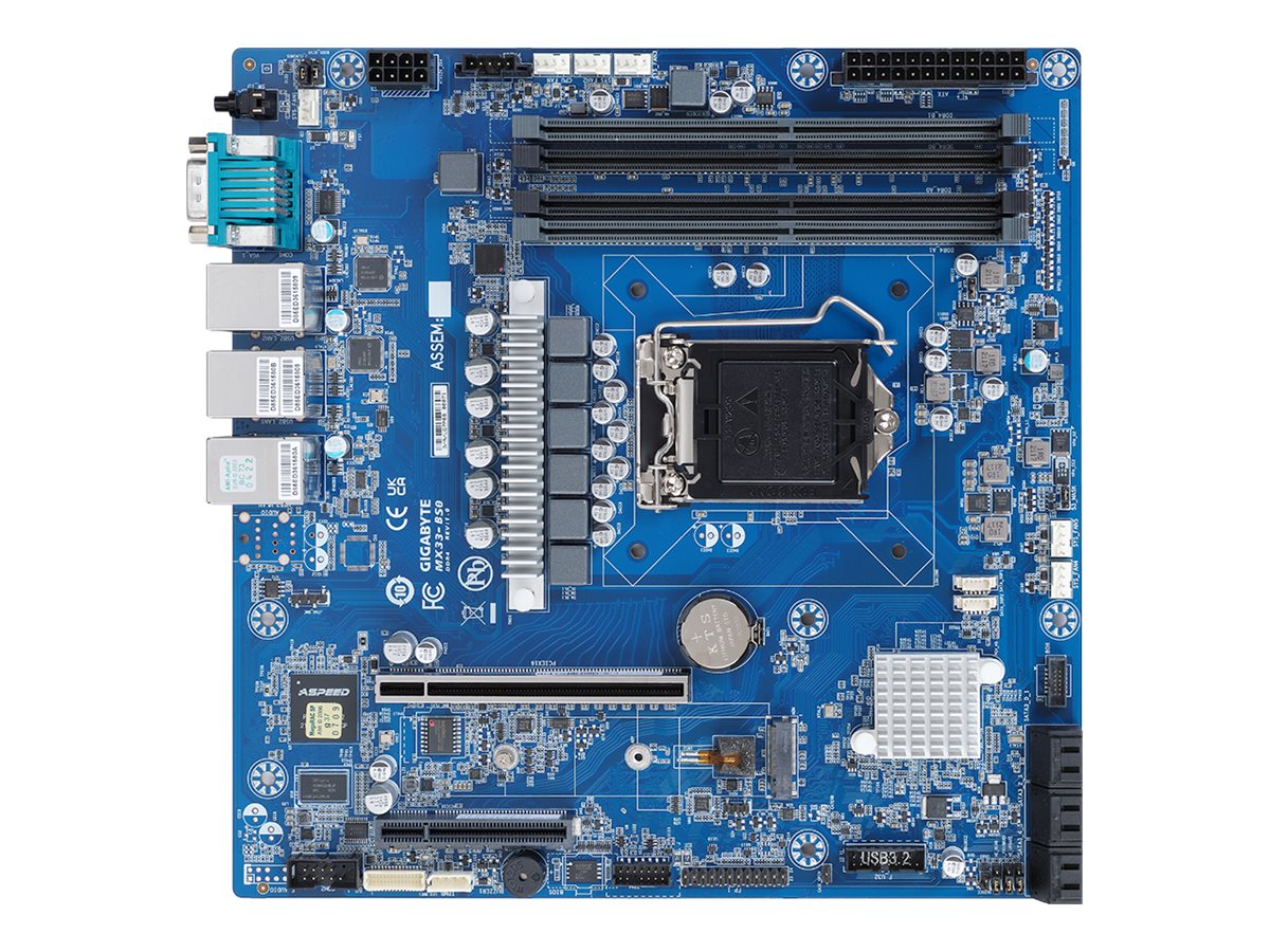 Gigabyte MX33-BS0 - 1.X - Motherboard - micro