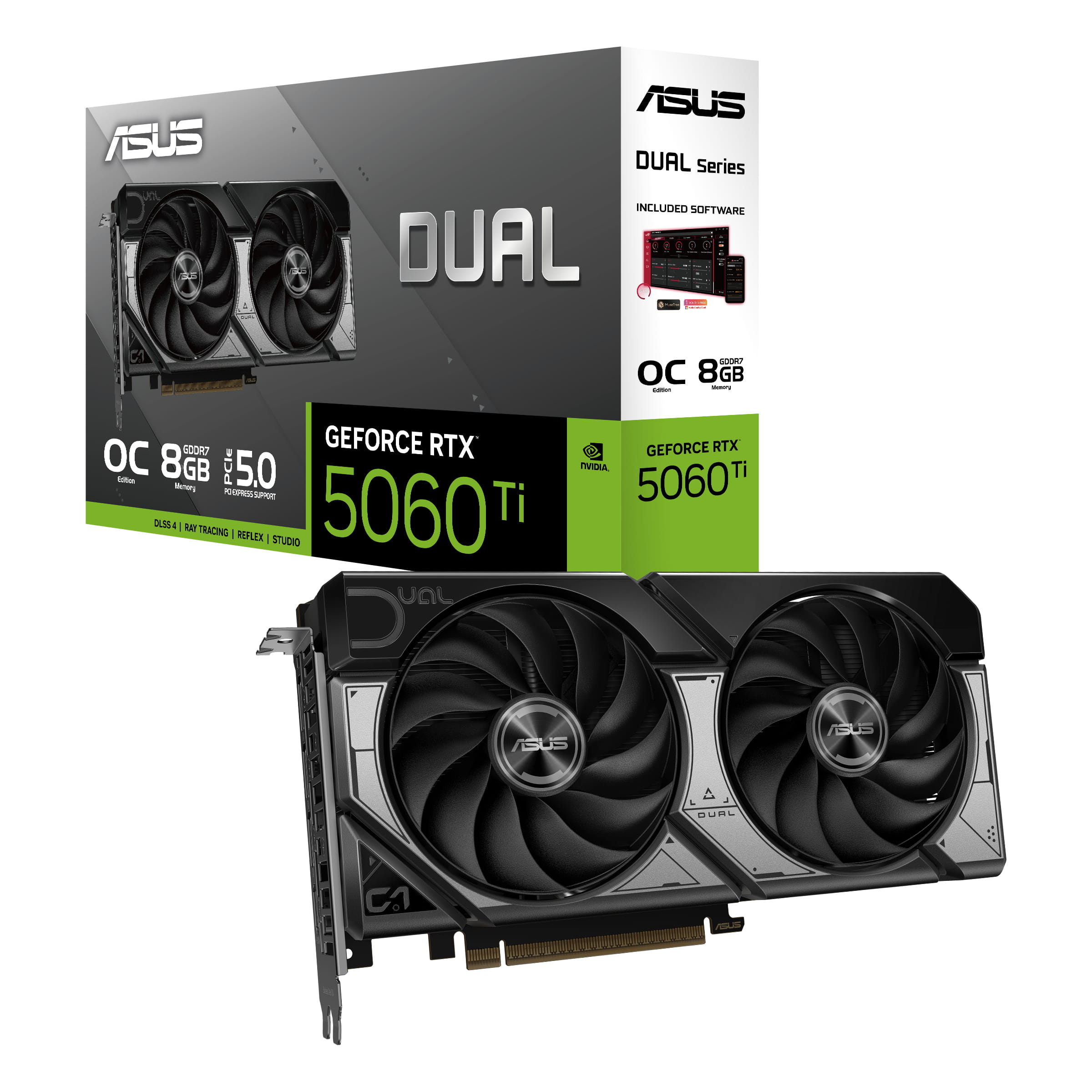 ASUS Dual GeForce RTX 5060 Ti 8GB - OC Edition