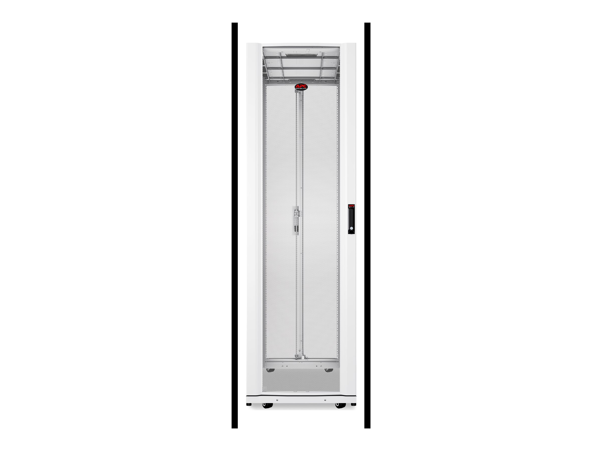 APC NetShelter SX Deep Enclosure with Sides - Schrank Netzwerkschrank - weiß - 42HE - 48.3 cm (19")