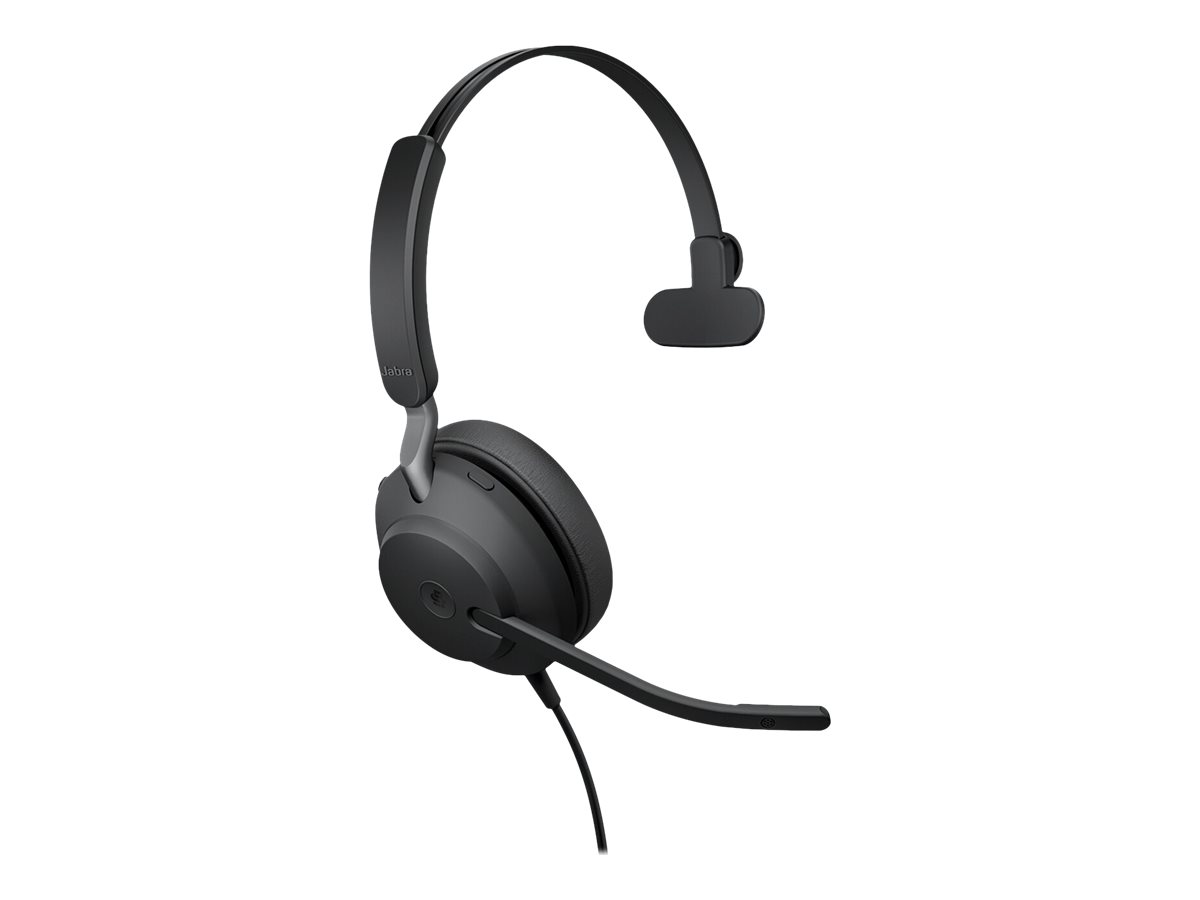Jabra Evolve2 40 SE USB-A monaural MS black