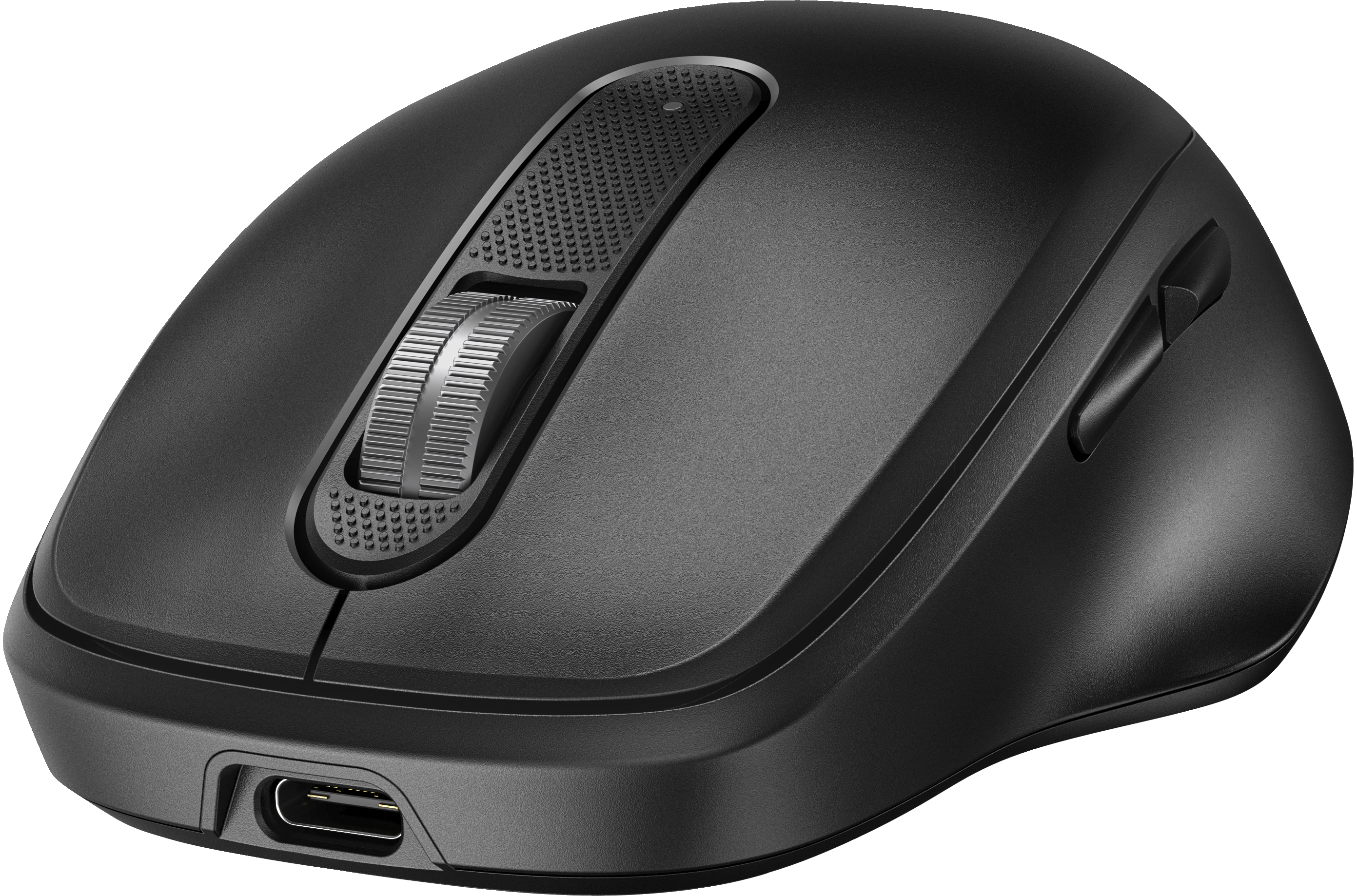 HP 515 - Maus - Vollgröße, superschnell aufladbar - 5 Tasten - kabellos - 2.4 GHz - kabelloser Empfänger (USB)