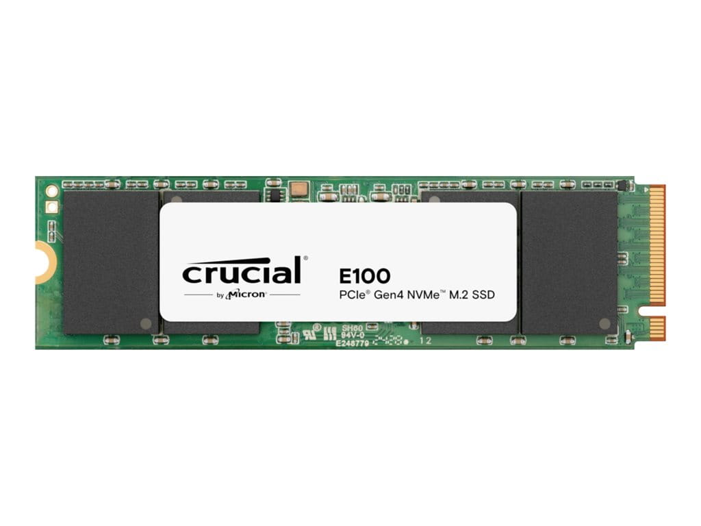 Crucial E100 - SSD - 1 TB - intern - M.2 2280 - PCIe 4.0 x4 (NVMe)