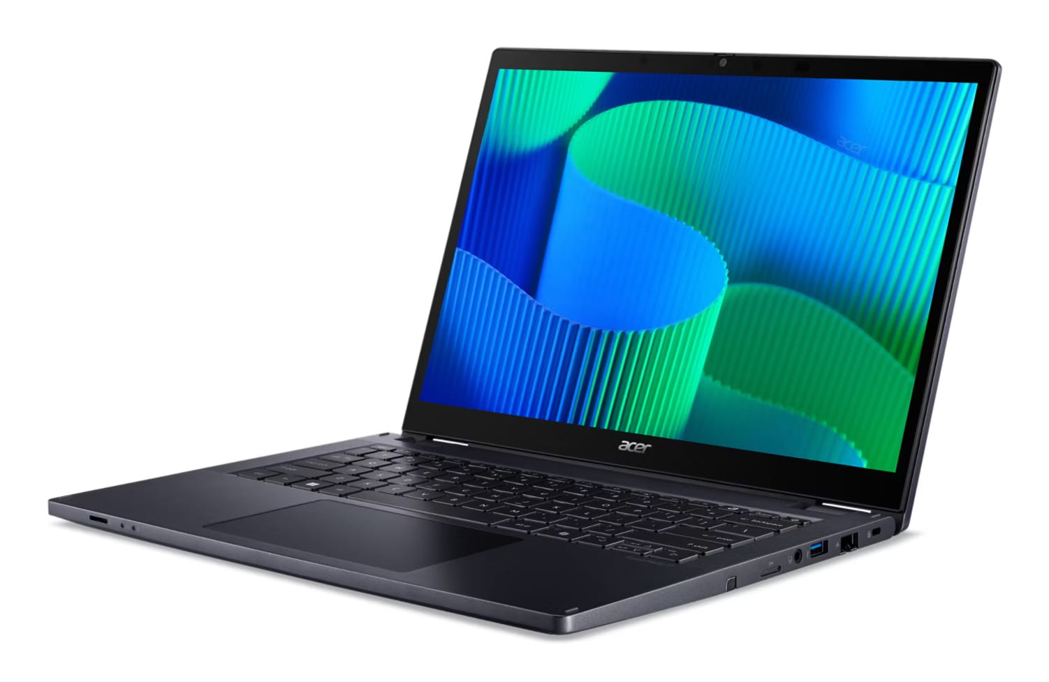 Acer TravelMate P4 Spin 14 TMP414RN-54-TCO - Flip-Design - Intel Core Ultra 5 125U / 1.3 GHz - Win 11 Pro - Intel Graphics - 16 GB RAM - 512 GB SSD NVMe - 35.6 cm (14")