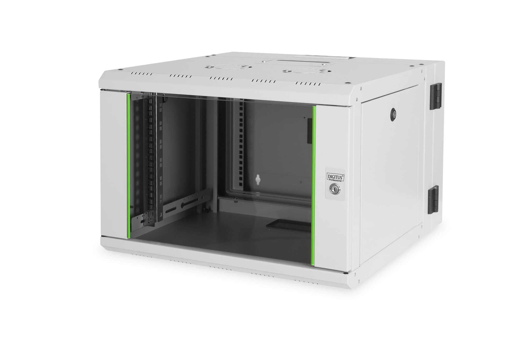 DIGITUS Professional Line DN-19 07-U-3 - Gehäuse - geeignet für Wandmontage - Grau, RAL 7035 - 7U - 48.3 cm (19")